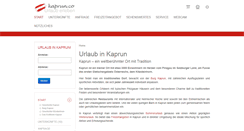 Desktop Screenshot of kaprun.co